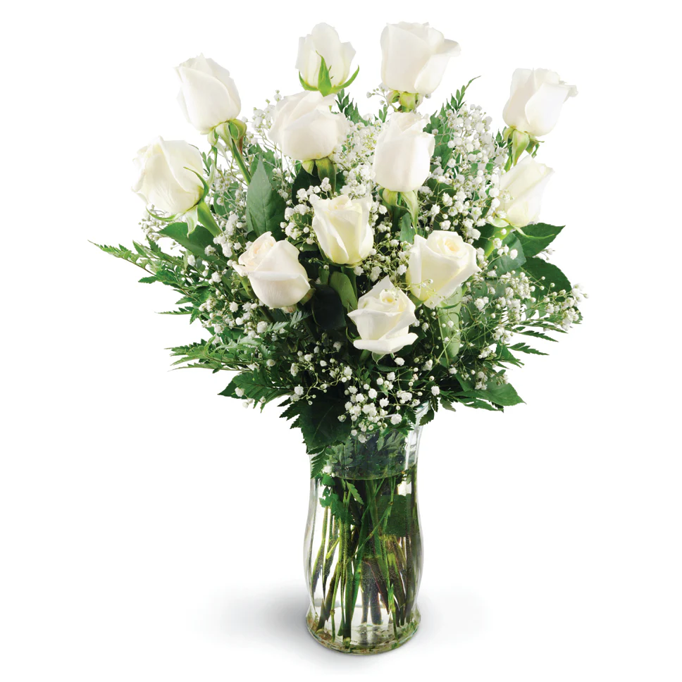 White Rose Bouquet